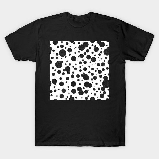 Ceramic Tile Dot Pattern T-Shirt by StudioGrafiikka